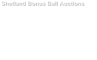 Shetland Bonus Ball Auctions