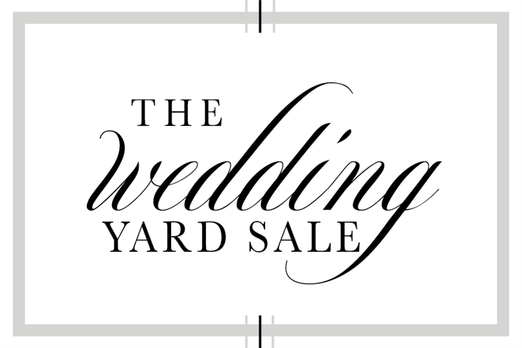 The Wedding Yard Sale